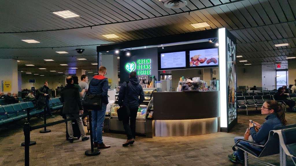 Green Beans Coffee | Terminal B, Arrivals Level, Newark, NJ 07114, USA | Phone: (973) 733-2211