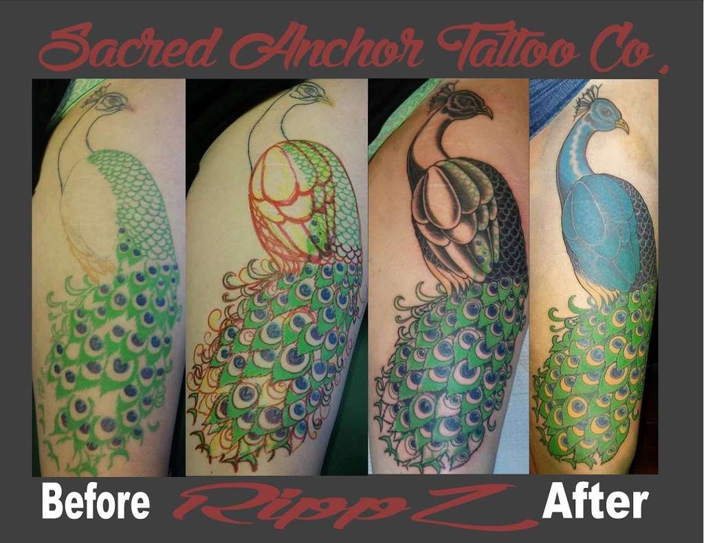 Sacred Anchor Tattoo company | 91 Mason St, Woonsocket, RI 02895, USA | Phone: (401) 766-7282