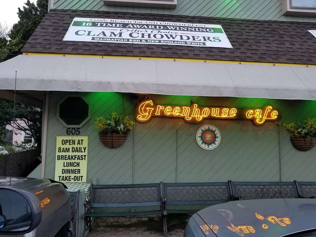 The Greenhouse Cafe, LBI | 605 Long Beach Blvd, Ship Bottom, NJ 08008, USA | Phone: (609) 494-7333