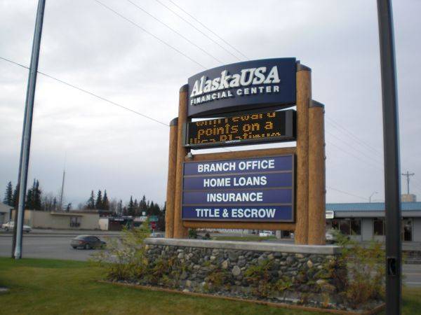 Glacier Sign & Lighting Inc | 1720 E 59th Ave, Anchorage, AK 99507, USA | Phone: (907) 561-3515