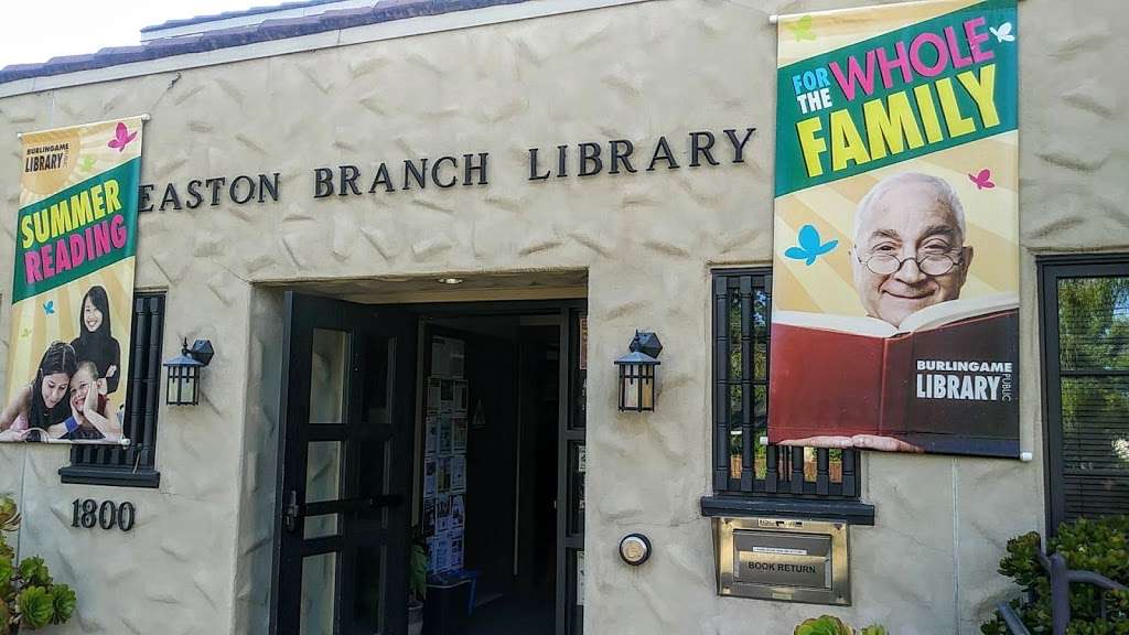 Burlingame Library Easton Branch | 1800 Easton Dr, Burlingame, CA 94010, USA | Phone: (650) 340-6180