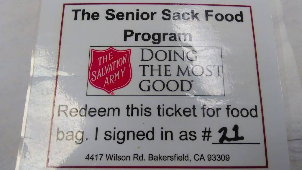 The Salvation Army Bakersfield Corps Community Center | 4417 Wilson Rd, Bakersfield, CA 93309, USA | Phone: (661) 837-4243