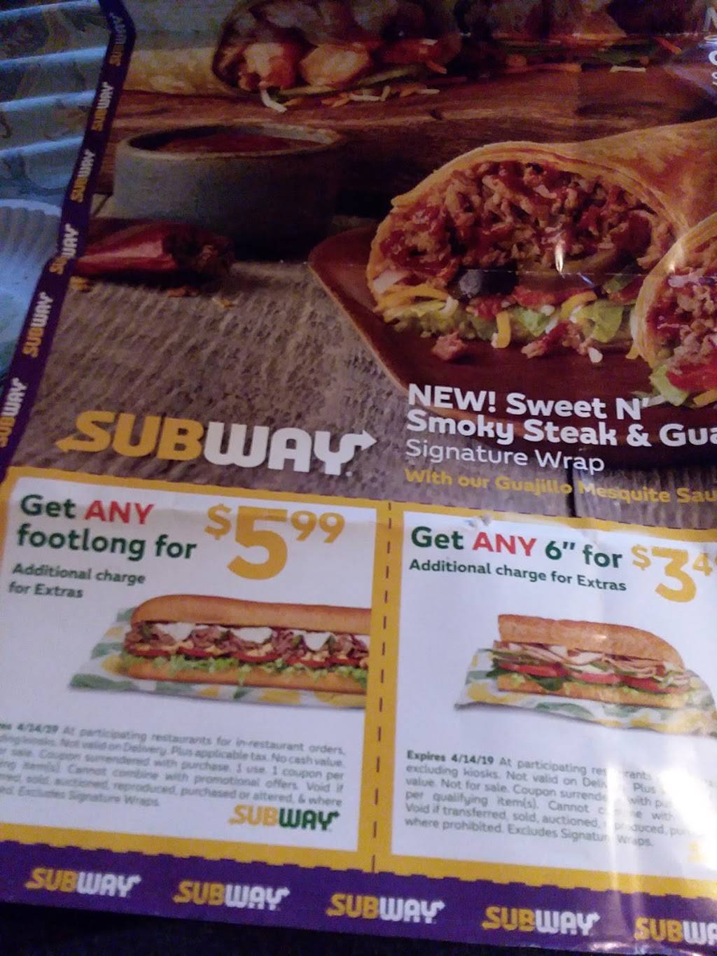 Subway | 13465 Camino Canada Suite 101, El Cajon, CA 92021, USA | Phone: (619) 561-5220