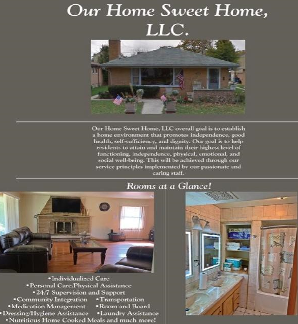 Our Home Sweet Home, LLC. | 4101 N Montreal St, Milwaukee, WI 53216, USA | Phone: (414) 400-1717