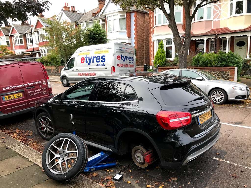 etyres North West London & East London, Mobile tyre fitting | 73 Cheddington Rd, London N18 1LU, UK | Phone: 020 8185 7751