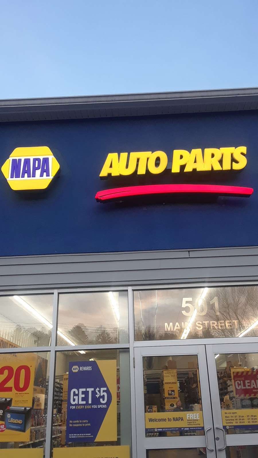 NAPA Auto Parts | 501 Main St, Saugus, MA 01906, USA | Phone: (781) 231-2944