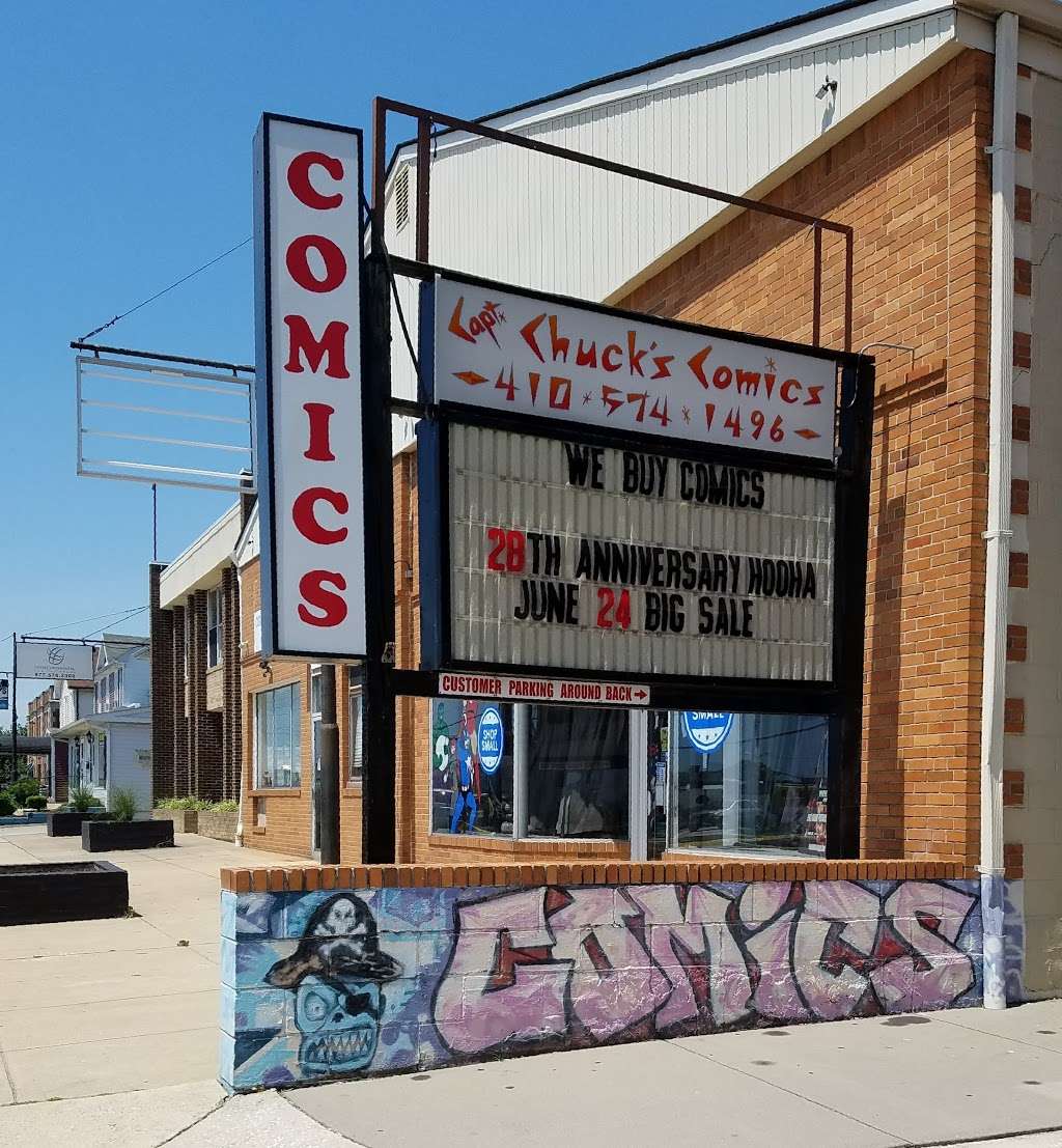 Chucks Comics | 530 Eastern Blvd, Essex, MD 21221 | Phone: (410) 574-1496