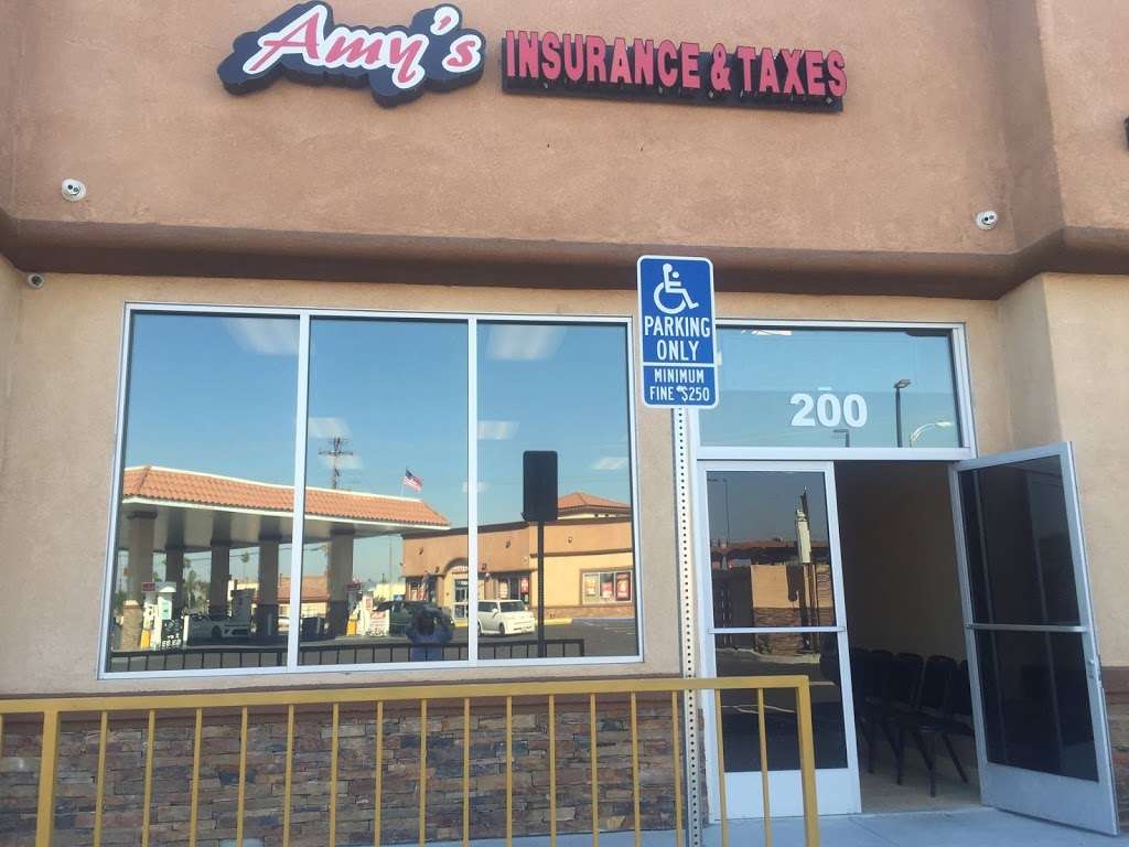 Amys Insurance and Taxes | 16687 Arrow Blvd #200, Fontana, CA 92335, USA | Phone: (909) 770-8911