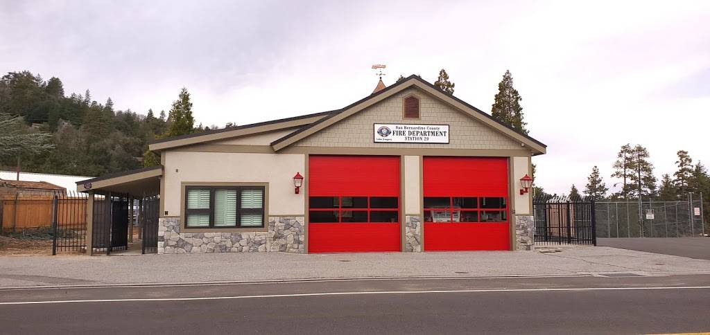 San Bernardino County Fire Department Station 29 Lake Gregory | Crestline, CA 92325 | Phone: (909) 338-0629