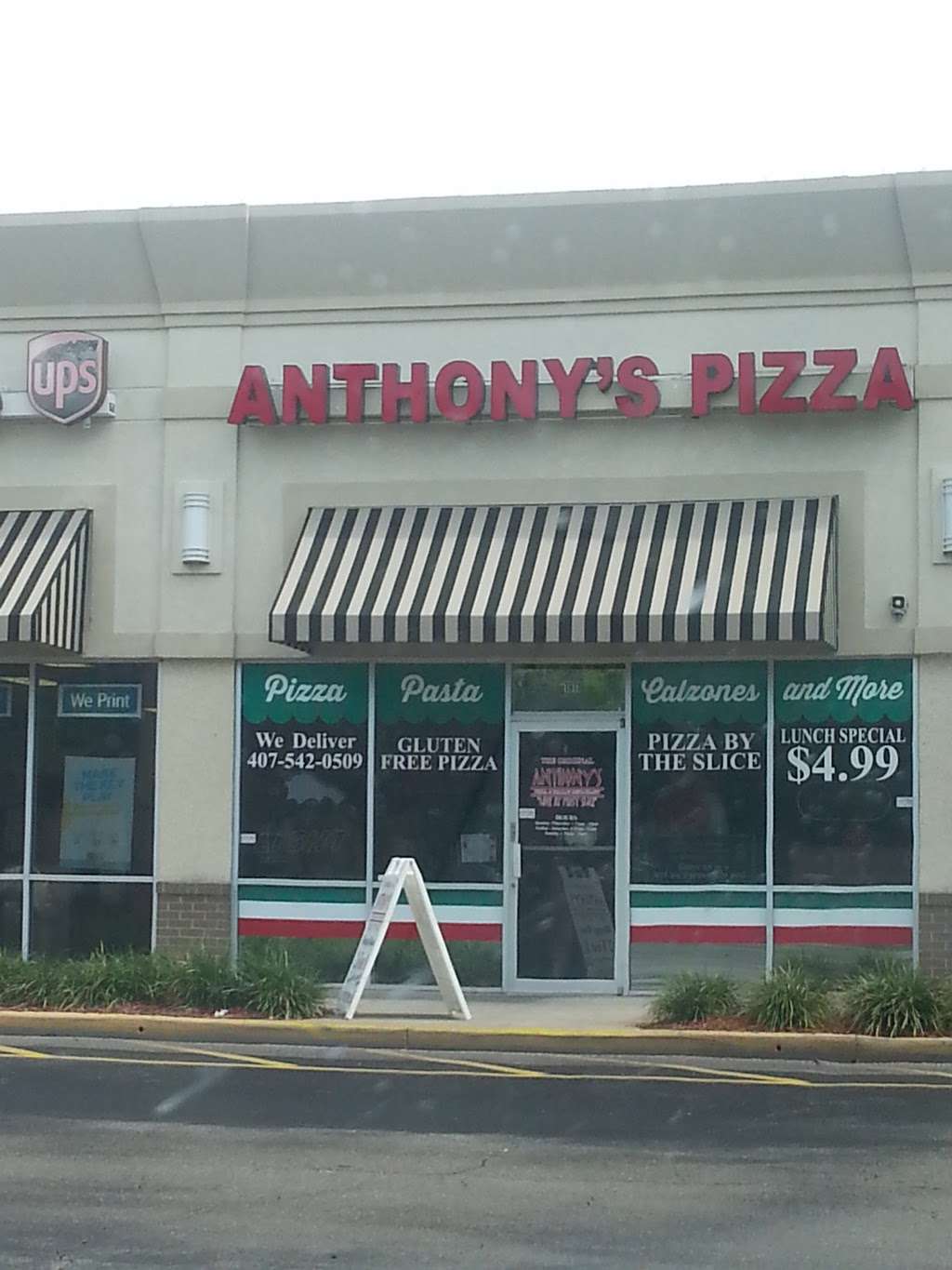 Anthony`s Pizza | 1811 E Broadway St, Oviedo, FL 32765, USA | Phone: (407) 542-0509