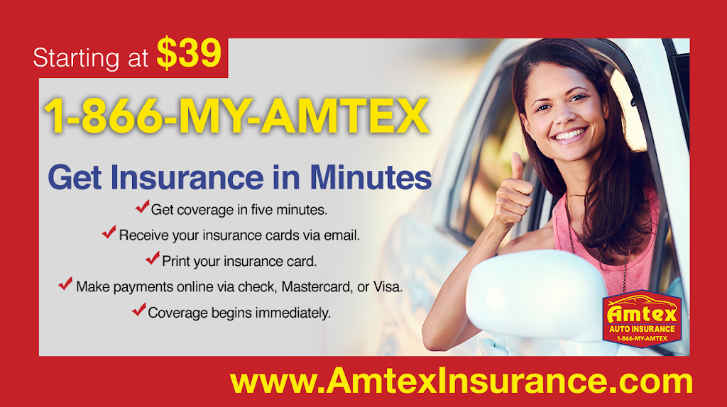 Amtex Auto Insurance | 12900 Aldine Westfield Rd F, Houston, TX 77039, USA | Phone: (281) 449-4300