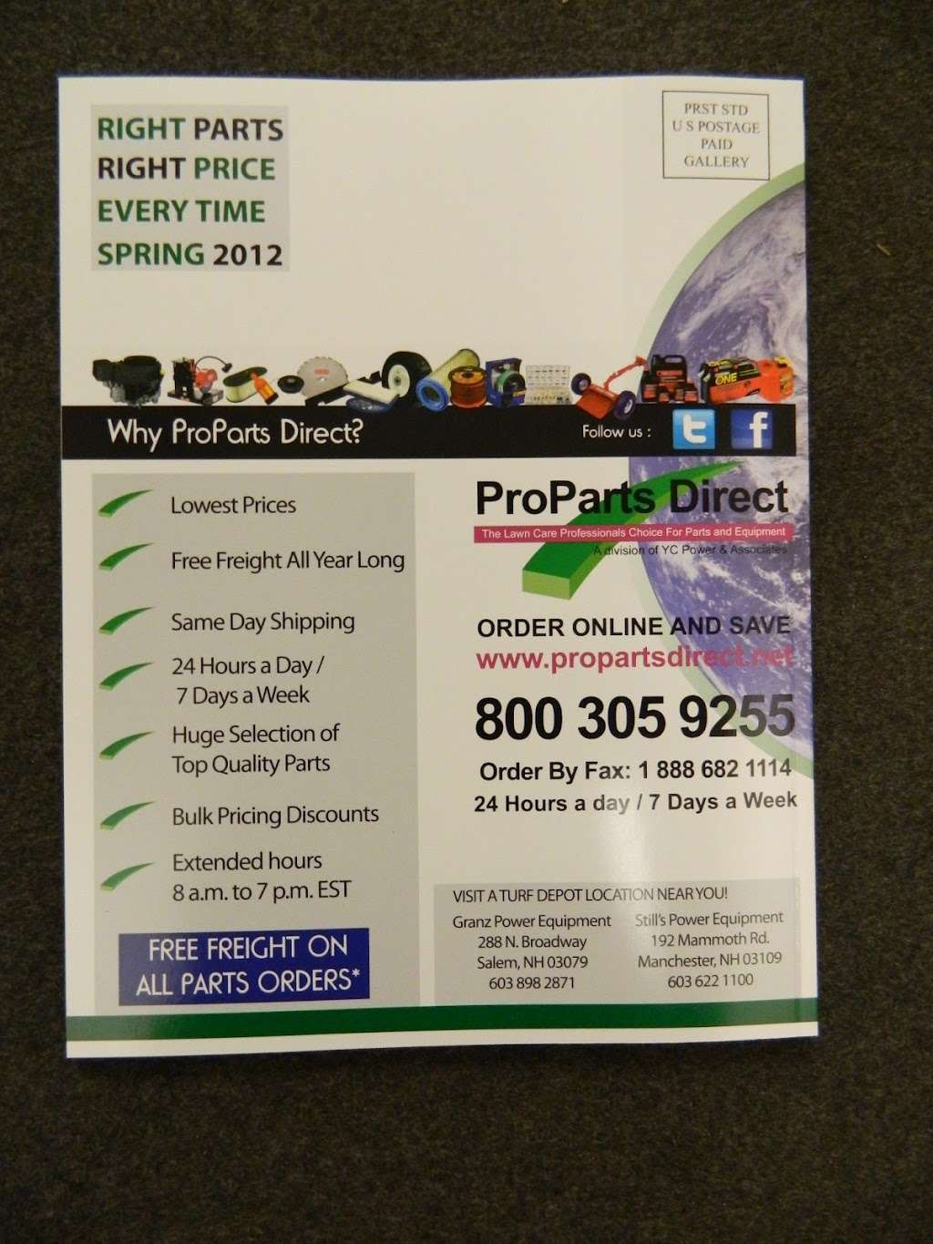 ProParts Direct | 288 N Broadway, Salem, NH 03079, USA | Phone: (800) 305-9255