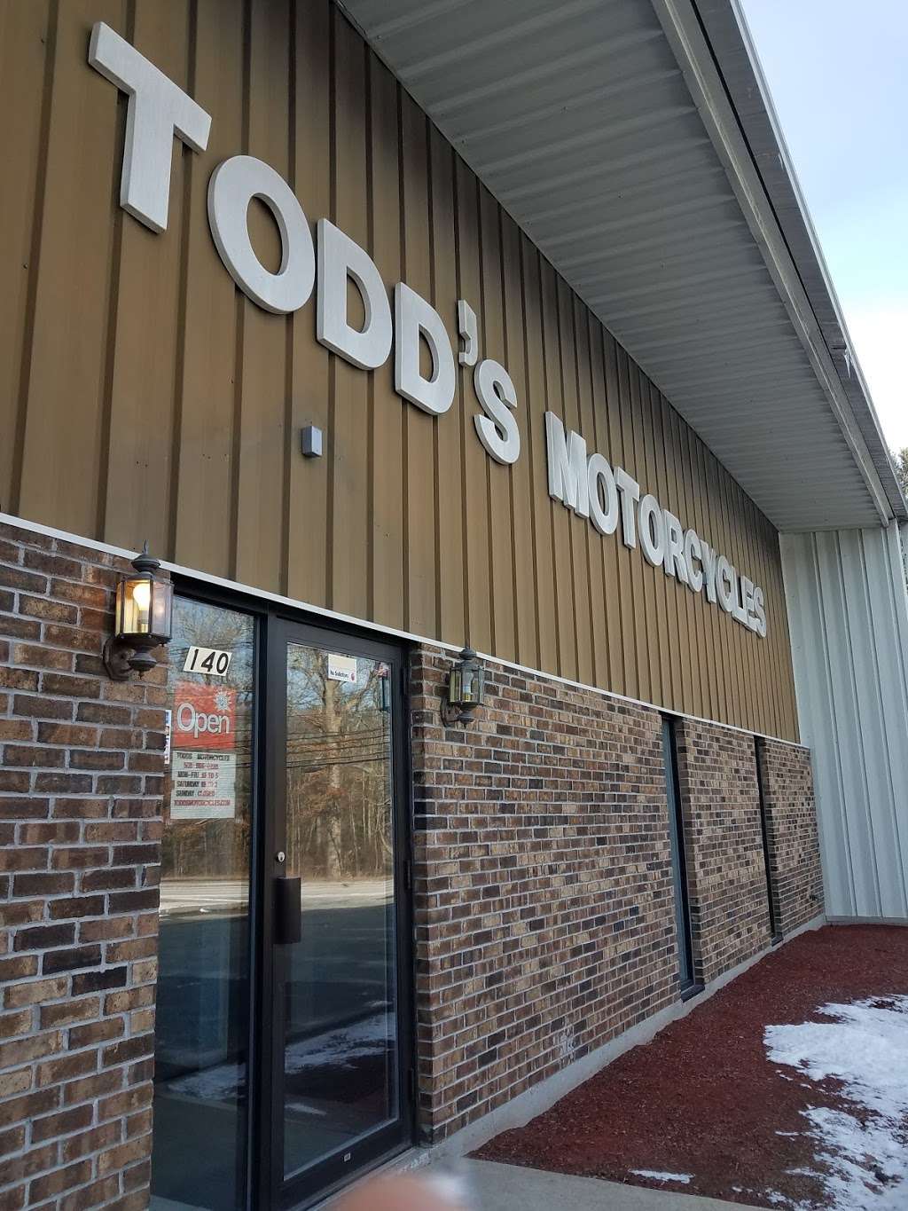 Todds Motorcycles Inc | 140 Mendon St, Bellingham, MA 02019, USA | Phone: (508) 533-5488