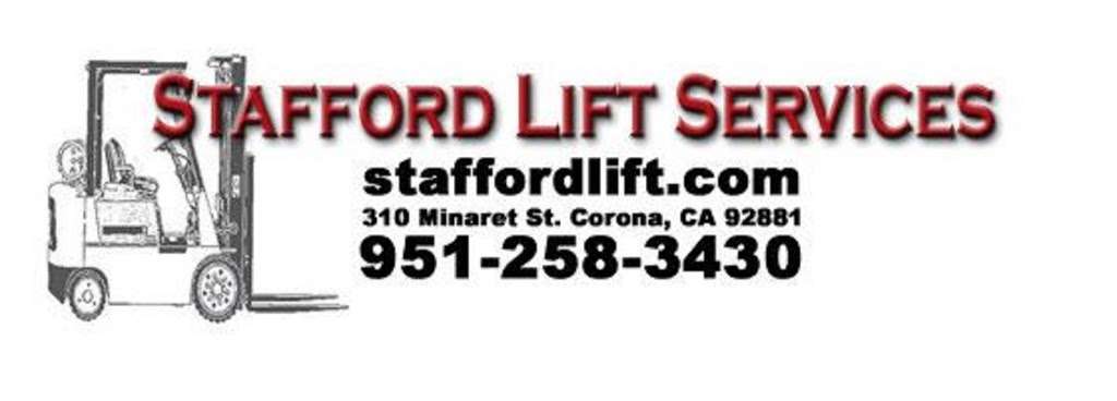 Stafford Lift Services | 515 N Smith Ave #107, Corona, CA 92880 | Phone: (951) 268-7730