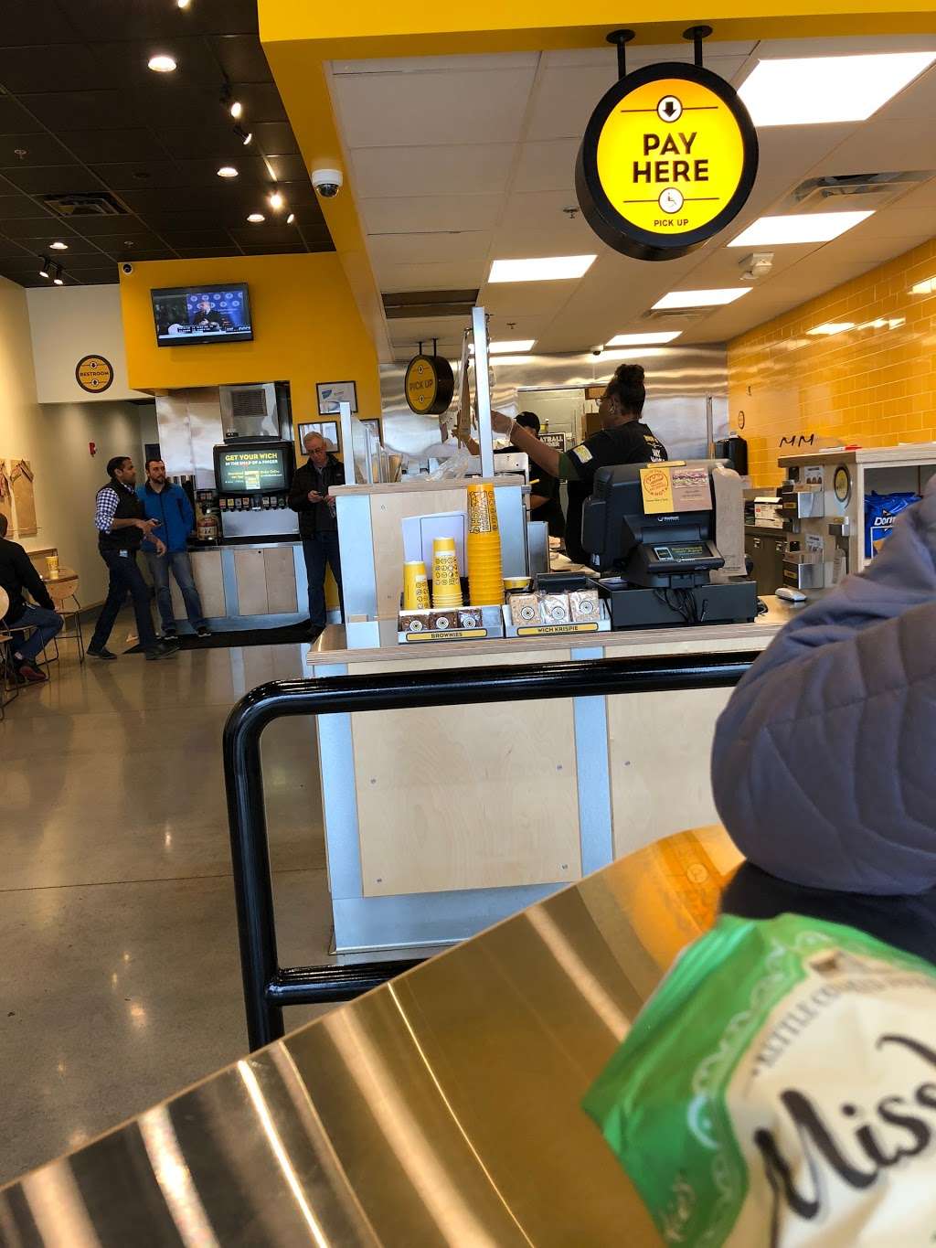 Which Wich Superior Sandwiches | 135 University Ave, Westwood, MA 02090, USA | Phone: (781) 708-9044