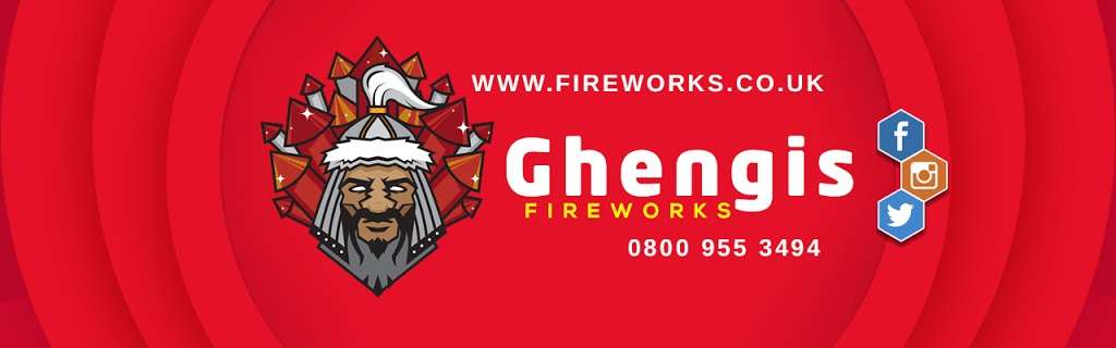 Ghengis Fireworks | The Old Filling Station, Watling Street, Bean, Dartford DA2 8AH, UK | Phone: 01634 817583