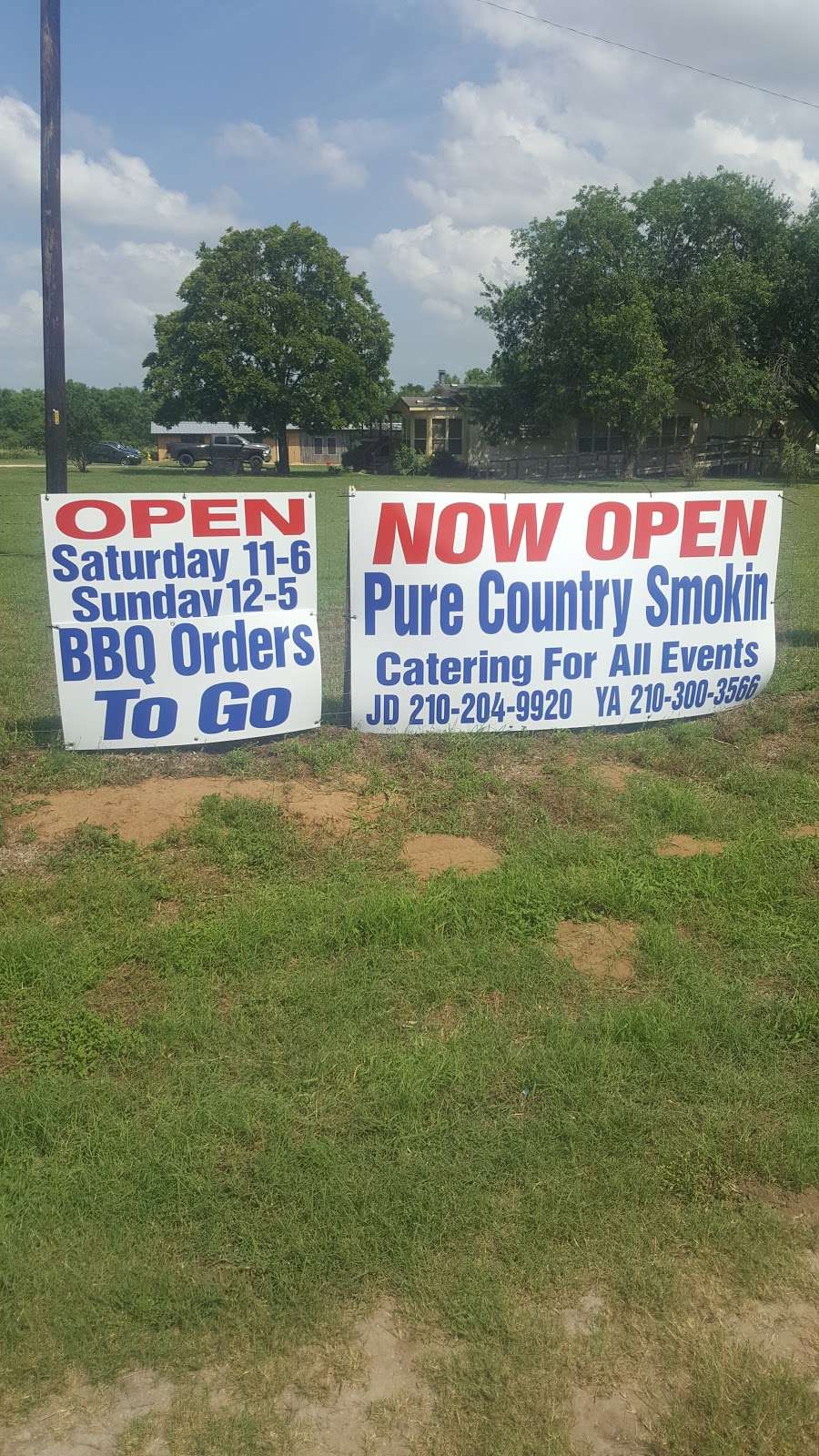 Pure Country Smokin Barbecue | 17950 Pleasanton Rd, San Antonio, TX 78221, USA | Phone: (210) 204-9920