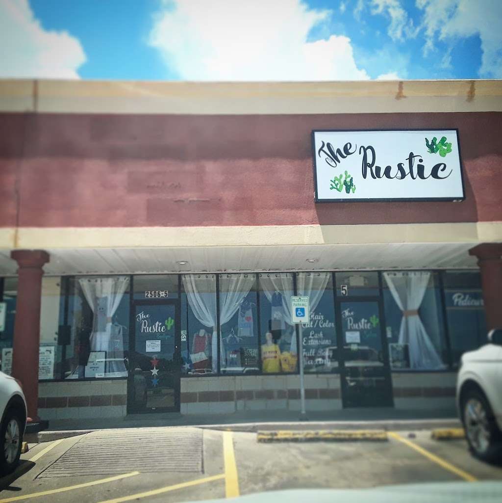 The Rustic Salon & Boutique | 2506 25th Ave N Suite 5, Texas City, TX 77590 | Phone: (409) 877-8470