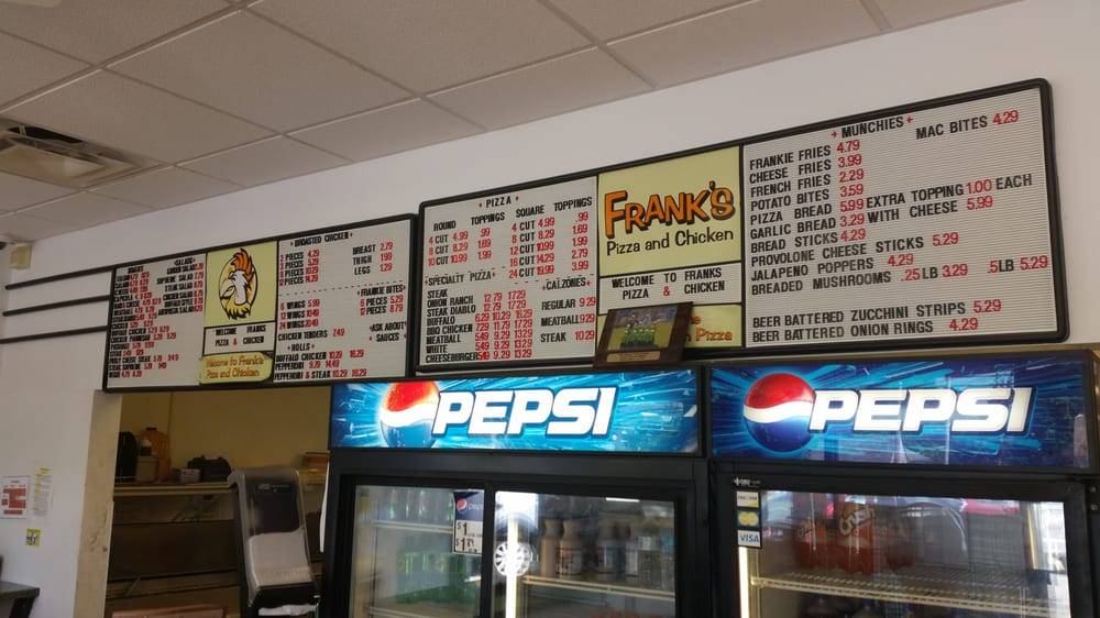 Franks Pizza and Chicken | 1722 Mt Royal Blvd, Glenshaw, PA 15116, USA | Phone: (412) 492-8322