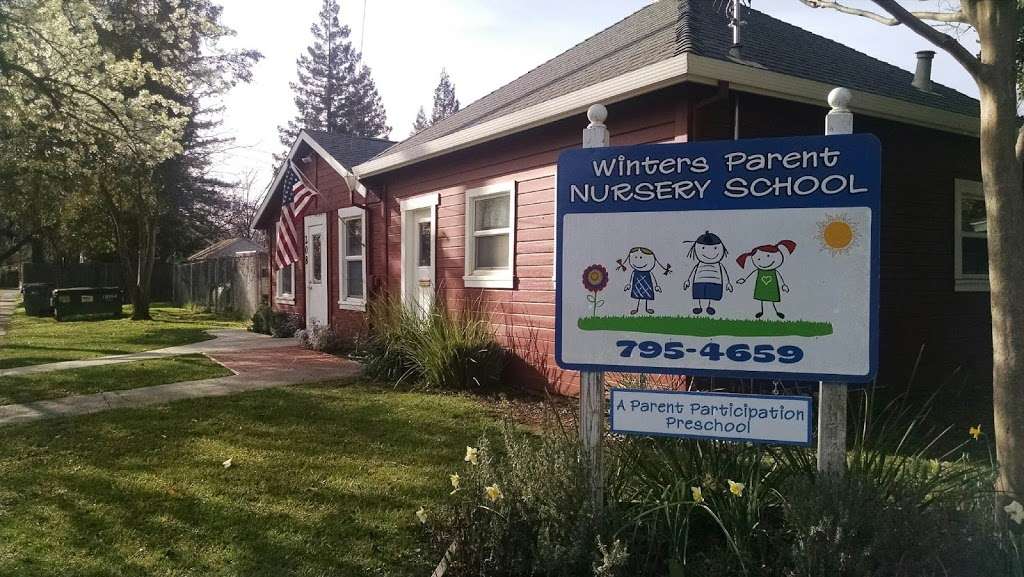 Winters Parent Nursery School | 208 4th St, Winters, CA 95694, USA | Phone: (530) 795-4659