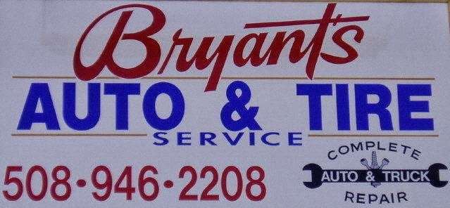 Bryants Auto and Tire Service | 51 MA-105, Middleborough, MA 02346, USA | Phone: (508) 946-2208