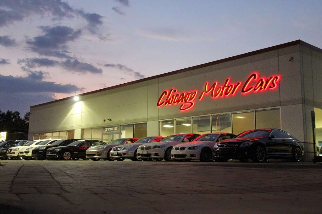 Chicago Motor Cars East | 27W333 North Ave, West Chicago, IL 60185, USA | Phone: (630) 221-1800