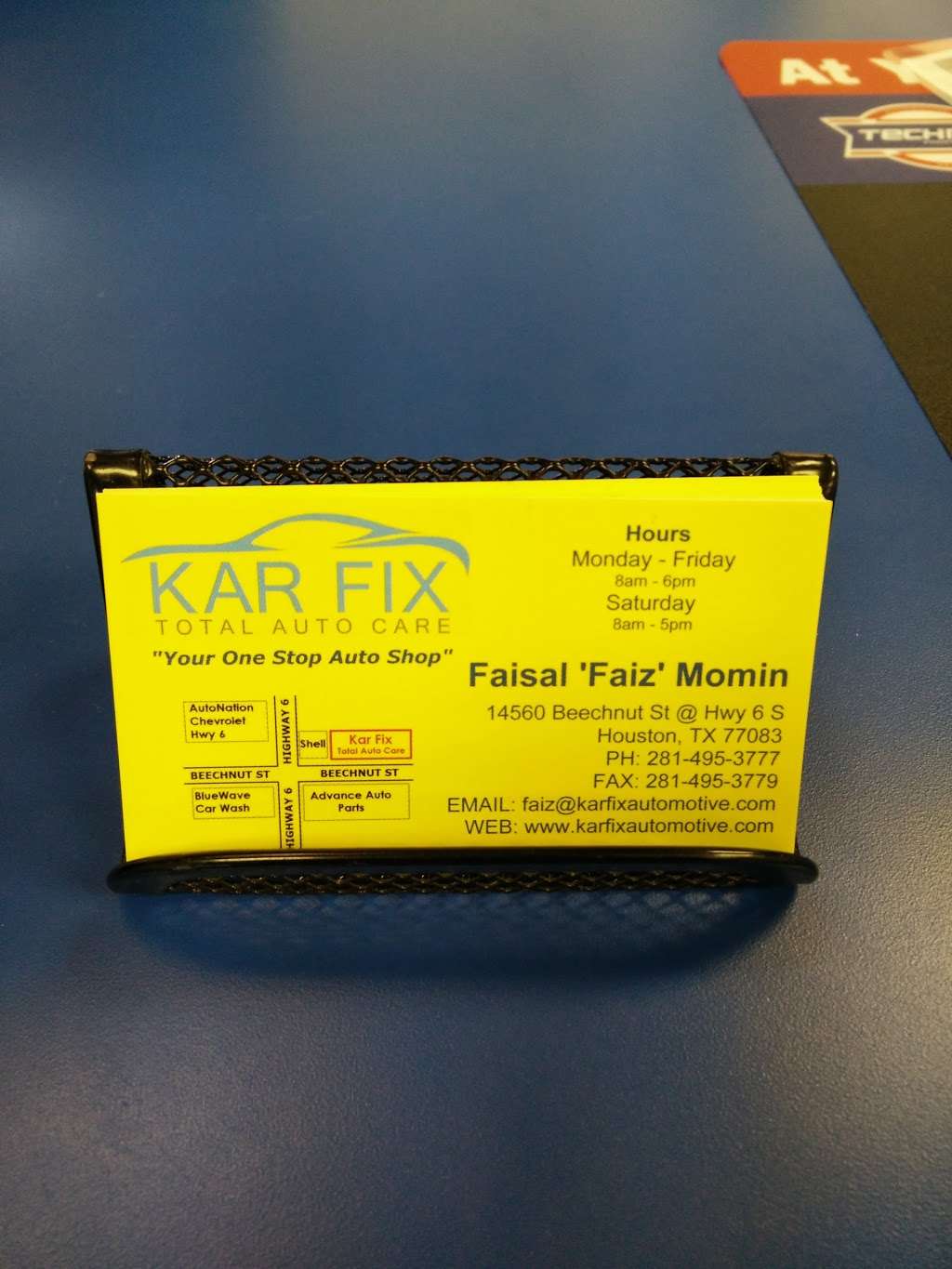 Kar Fix Automotive | 14560 Beechnut St, Houston, TX 77083, USA | Phone: (281) 495-3777