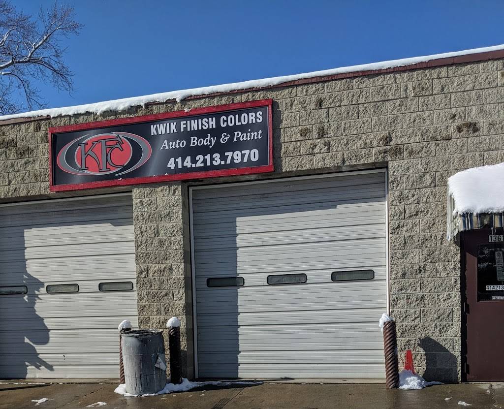 Kwik Finish Colors Autobody | 1361 S 59th St, West Allis, WI 53214 | Phone: (414) 213-7970