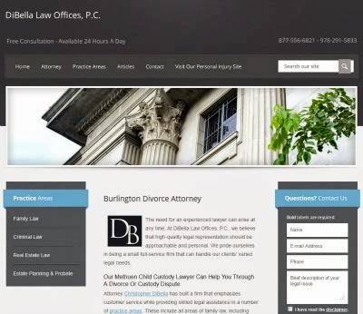DiBella Law Offices, P.C. | 127 Cambridge St, Burlington, MA 01803, USA | Phone: (781) 386-1232