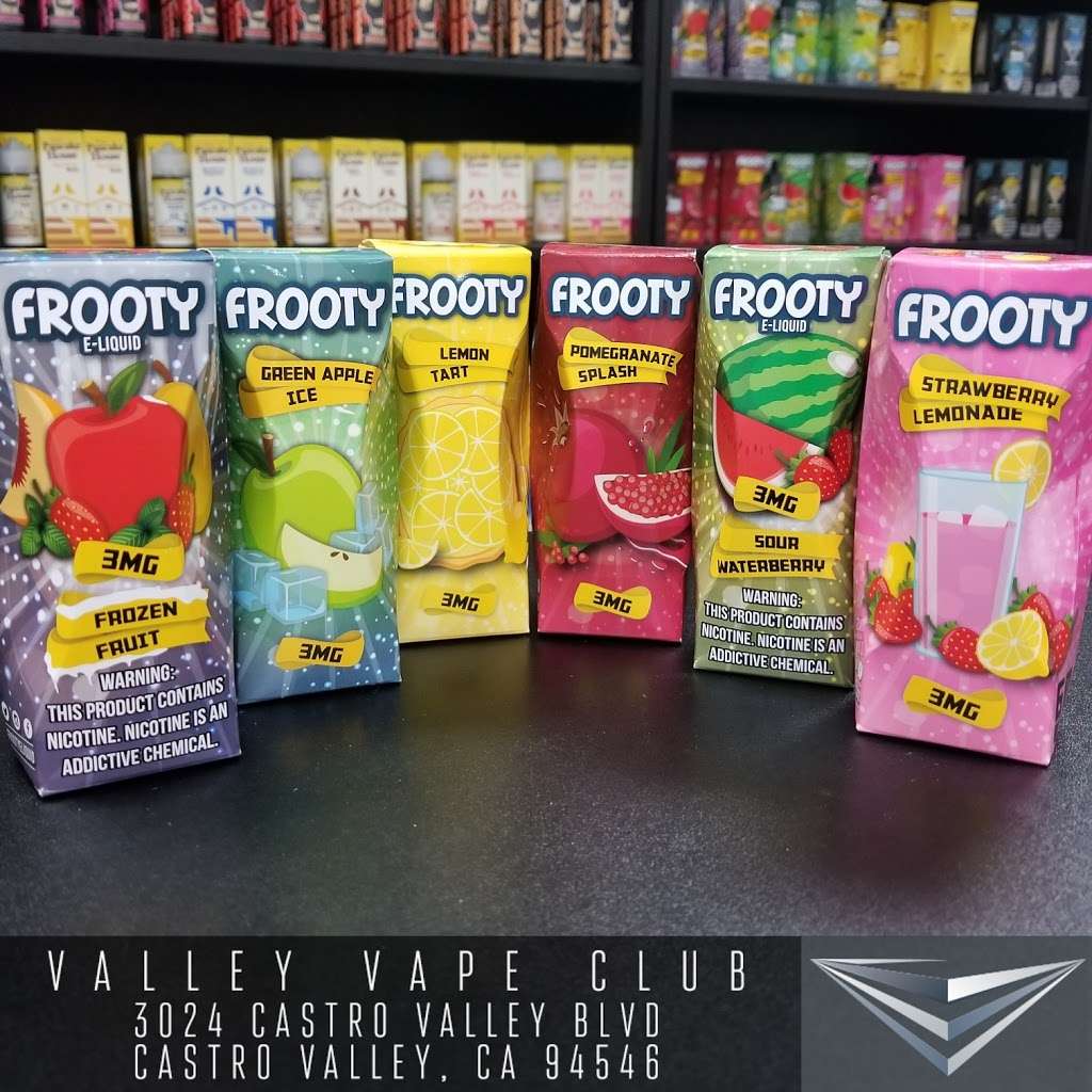 Valley Vape Club | 3024 Castro Valley Blvd, Castro Valley, CA 94546, USA | Phone: (510) 881-8801