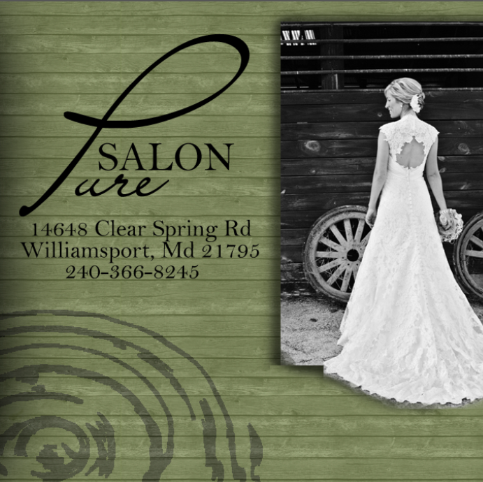 Salon Pure | 14648 Clear Spring Rd, Williamsport, MD 21795, USA | Phone: (240) 366-8245