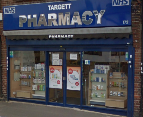 Targett Chemists | 172 Halfway St, Sidcup DA15 8DJ, UK | Phone: 020 8300 2940