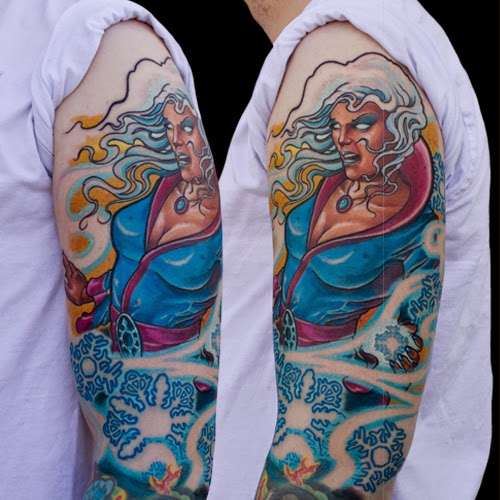 Mechanical Concept Tattoo | 6027 Warner Ave, Huntington Beach, CA 92647, USA | Phone: (714) 841-2161