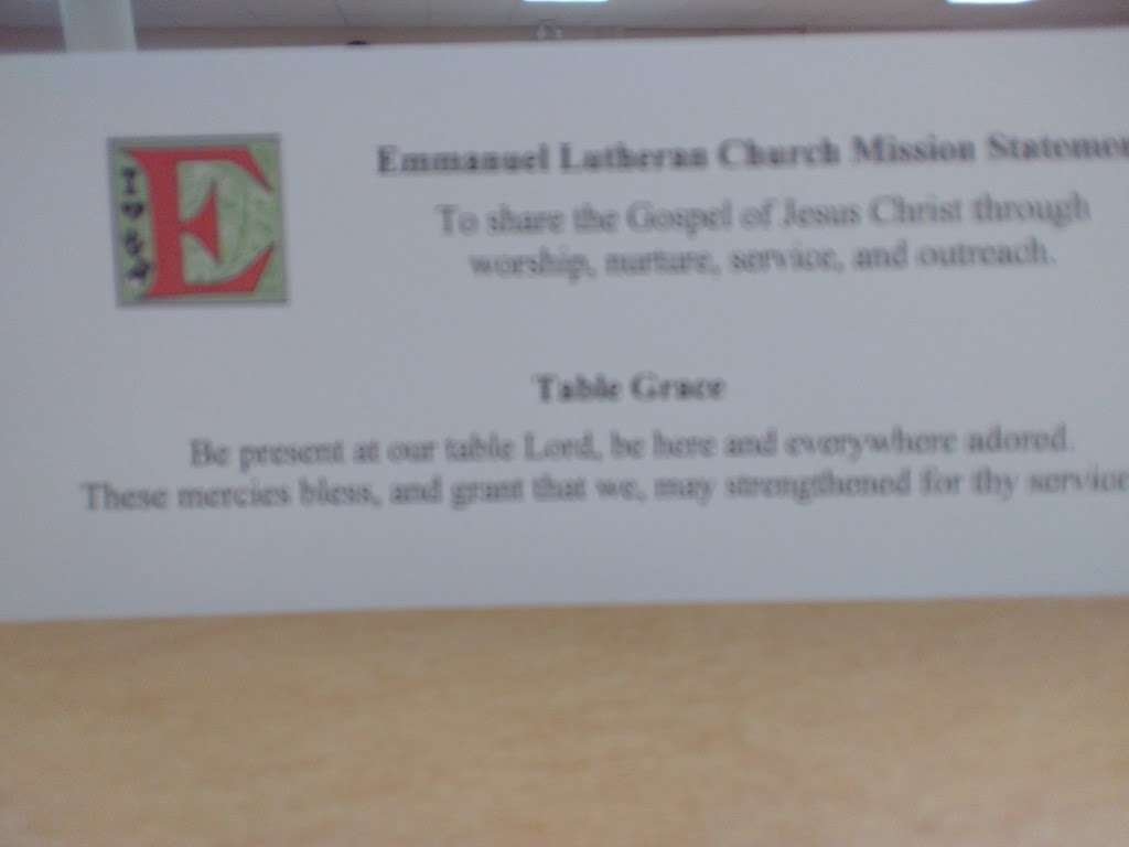 Emmanuel Lutheran Church | 69 W Broad St, Souderton, PA 18964, USA | Phone: (215) 723-7514