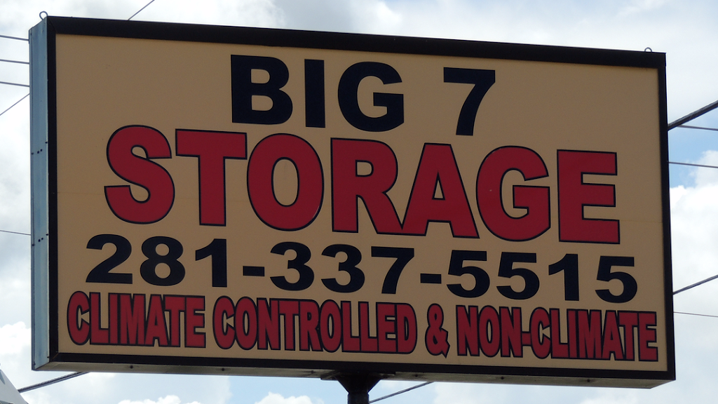 BIG 7 MINI STORAGE | 1350 Hwy 3 South, Dickinson, TX 77539, USA | Phone: (281) 337-5515