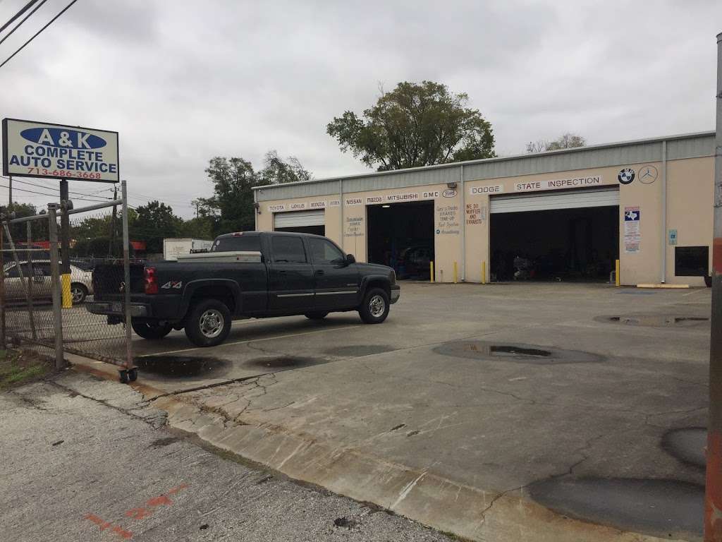 A & K Auto Repair | 11898 Hempstead Rd #6004, Houston, TX 77092, USA | Phone: (713) 686-3668