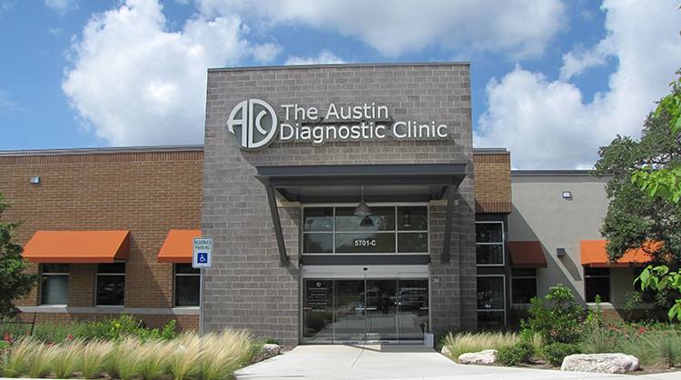 Austin Diagnostic Clinic - Circle C | 5701 W Slaughter Ln Building C, Austin, TX 78749, USA | Phone: (512) 334-2500