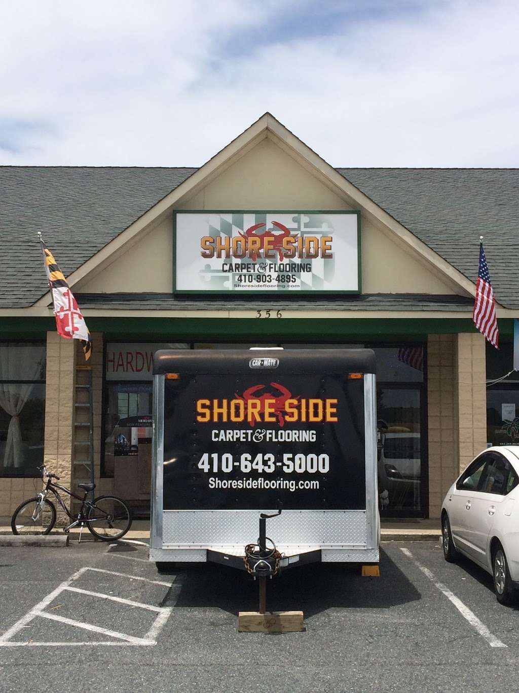 Shore Side Carpet & Flooring | 356 Romancoke Rd #3, Stevensville, MD 21666, USA | Phone: (410) 643-5000