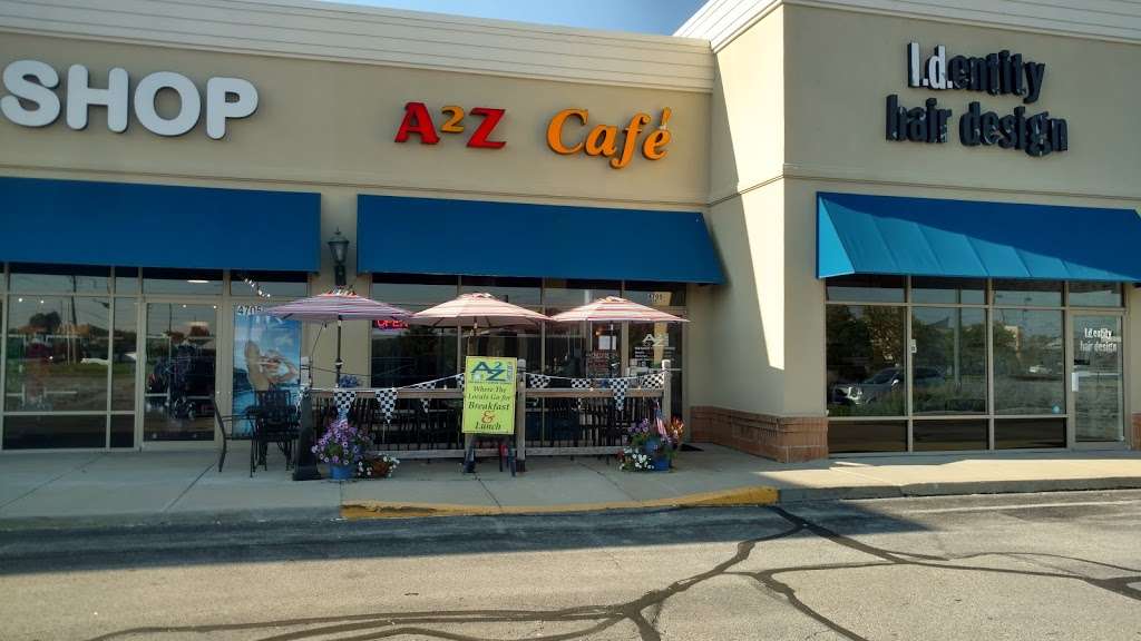 A2Z Cafe | Identified here correctly, but website incorrectly, 4705 E 96th St #35, Indianapolis, IN 46240, USA | Phone: (317) 569-9349