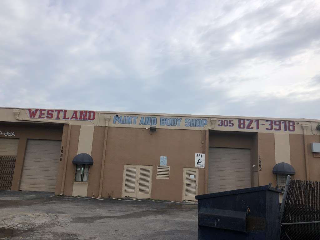 Westland Paint Body Shop | 1585 W 38th Pl, Hialeah, FL 33012, USA | Phone: (305) 821-3918