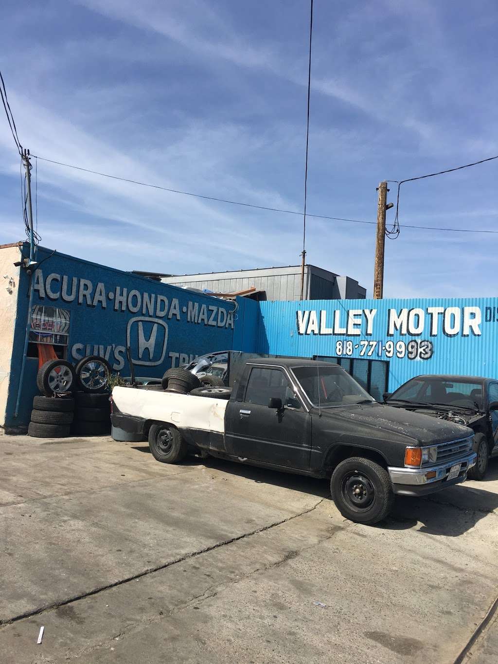 Valley Motor Dismantling ,Toyota ,Hondas ,Acura ,Lexus | 9343 Glenoaks Blvd, Sun Valley, CA 91352 | Phone: (818) 771-9993