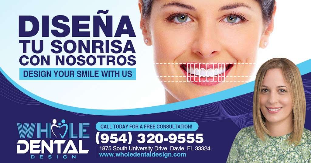 Whole Dental - Family & Cosmetic Dentistry of Davie, FL. | 1875 S University Dr, Davie, FL 33324, USA | Phone: (954) 320-9555