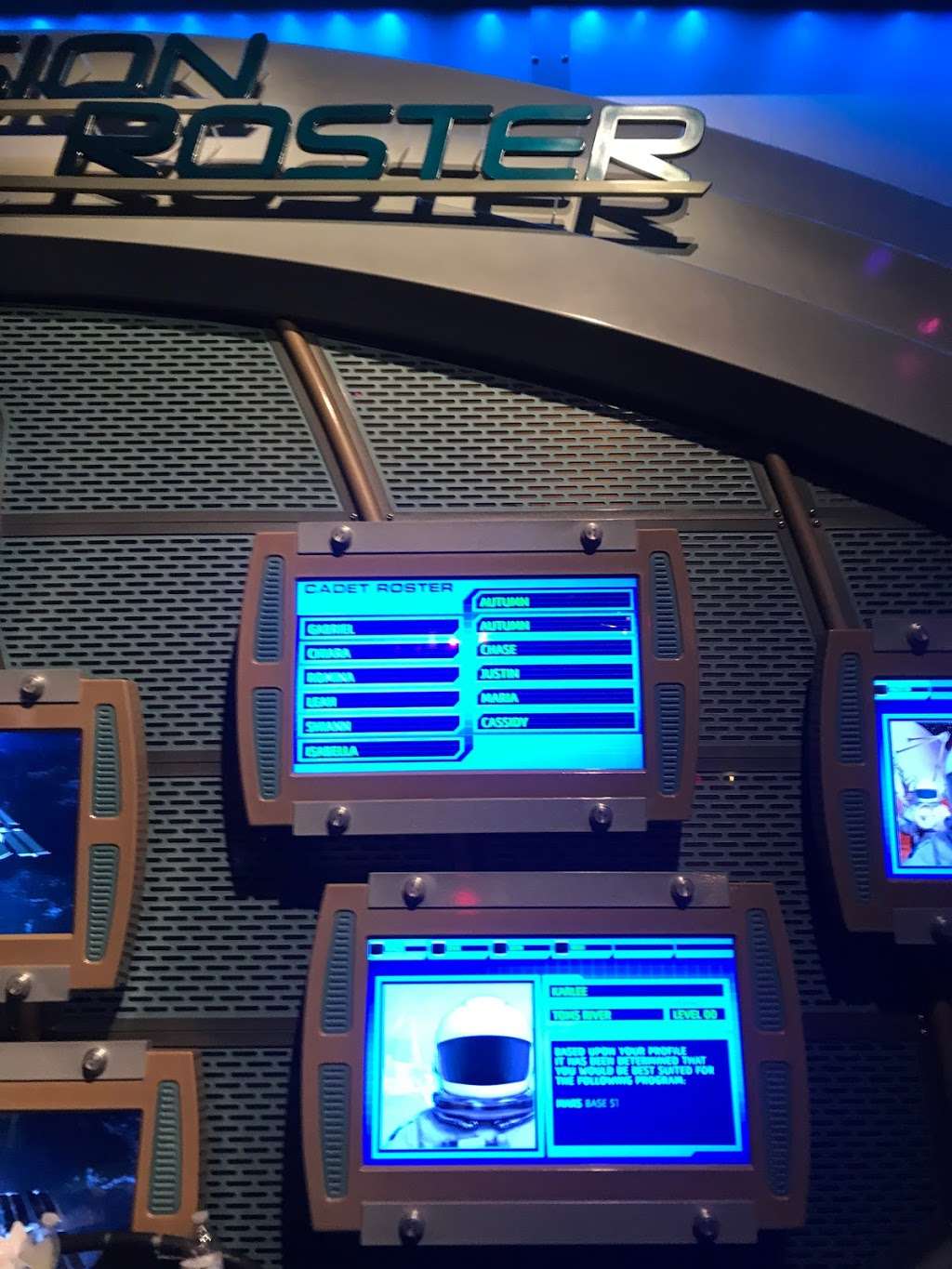 Mission: SPACE Cargo Bay | Walt Disney World Resort, Orlando, FL 32836 | Phone: (407) 824-4321