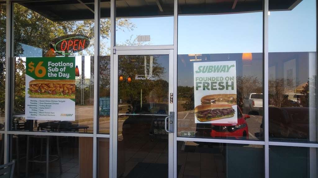 Subway Restaurants | Eagle Ridge Shoppes, 7965 FL-50 Unit A100, Groveland, FL 34736 | Phone: (352) 429-7680