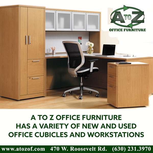 A to Z Office Furniture | 470 W Roosevelt Rd, West Chicago, IL 60185, USA | Phone: (630) 231-3970