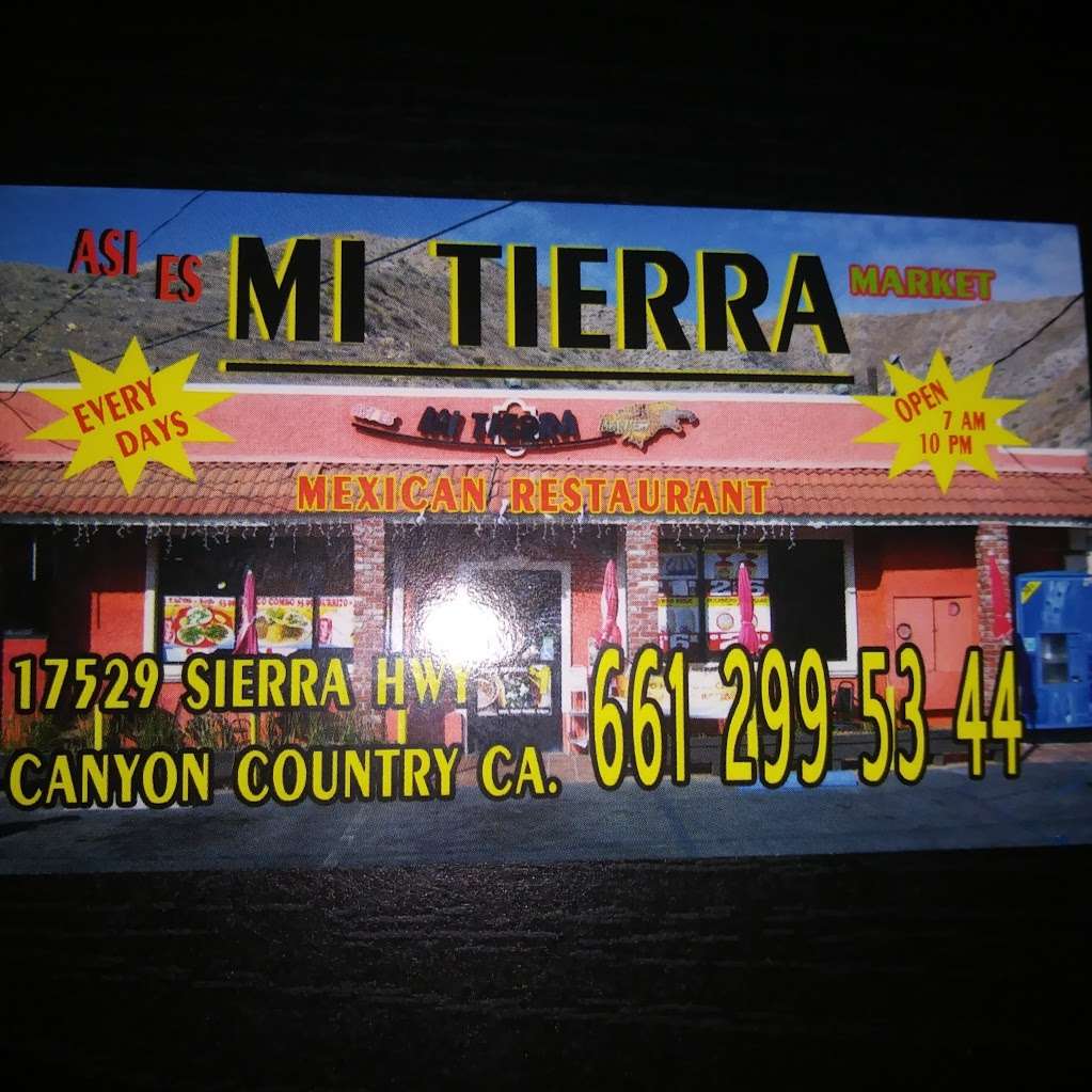 Mi Tierra Mexican Food & Market | 17529 Sierra Hwy #13, Santa Clarita, CA 91351 | Phone: (661) 299-5344