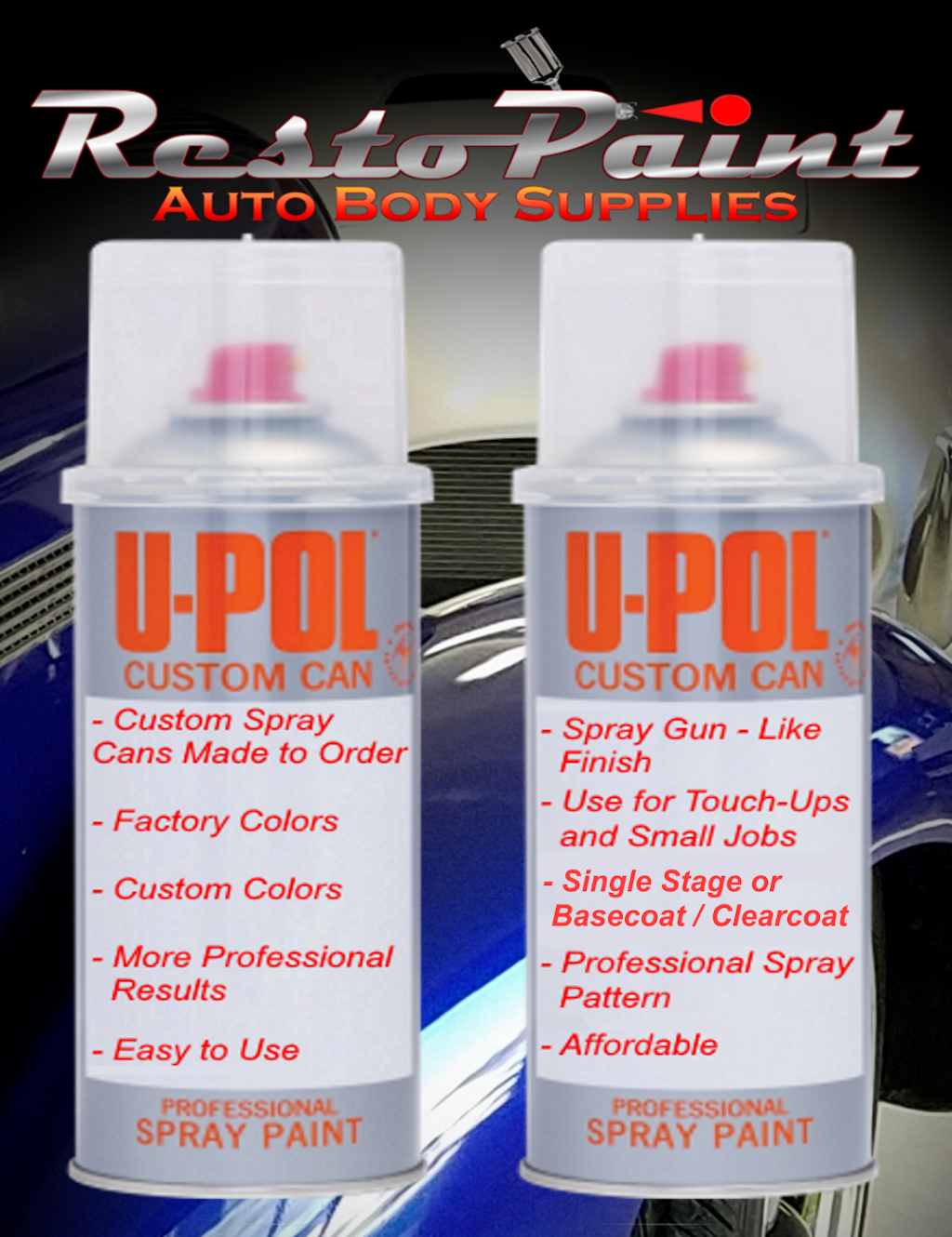 RestoPaint Auto Body Supplies | 1891 N Neltnor Blvd, West Chicago, IL 60185 | Phone: (331) 240-2095