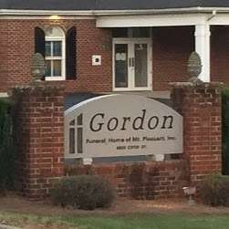 Gordon Funeral Home and Crematory | 8559 Cook St, Mt Pleasant, NC 28124, USA | Phone: (704) 436-9915