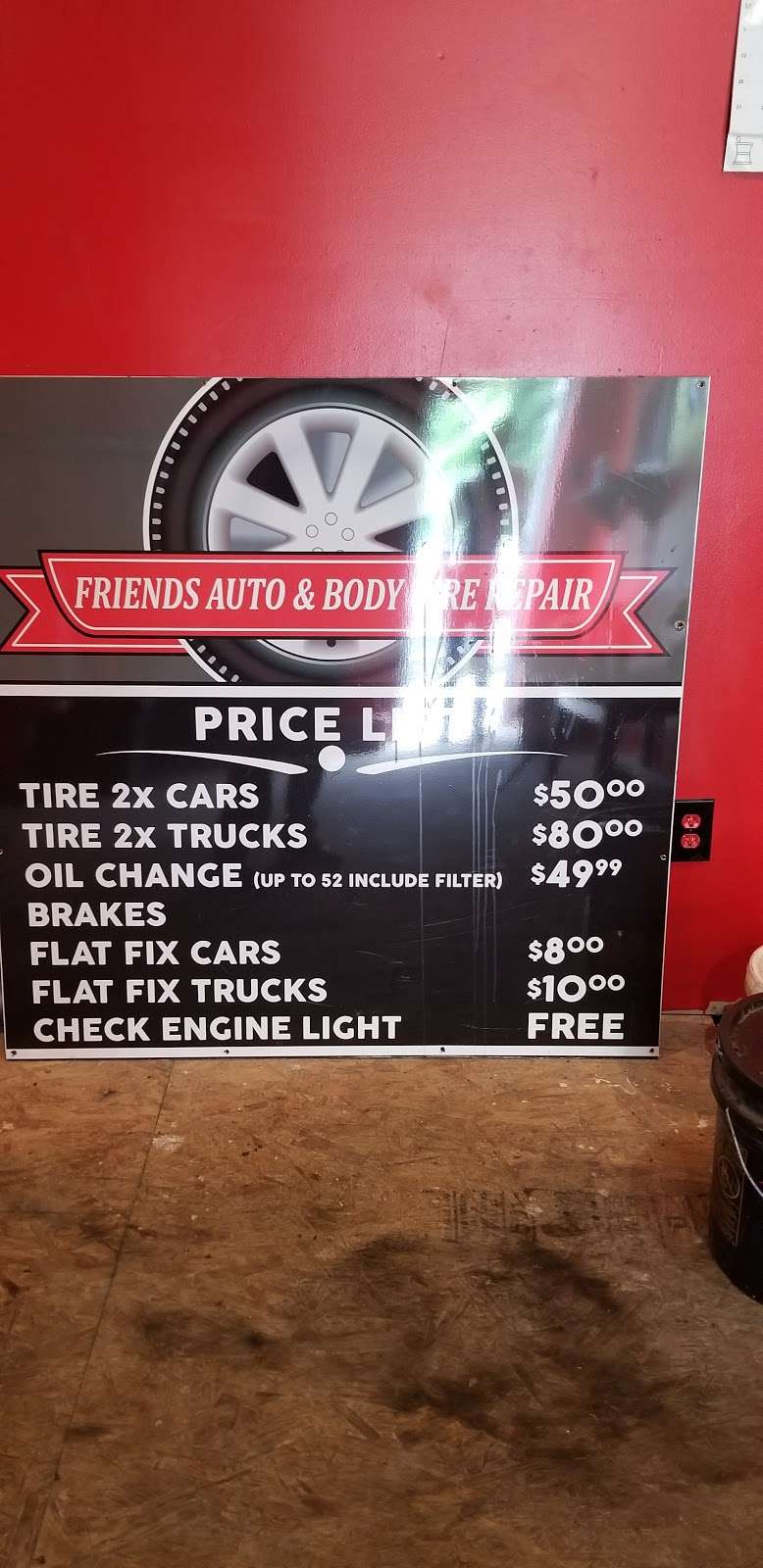 Friends Auto & Body & Tire Repair | 2201 W Atlantic St, Philadelphia, PA 19140, USA | Phone: (267) 269-6805