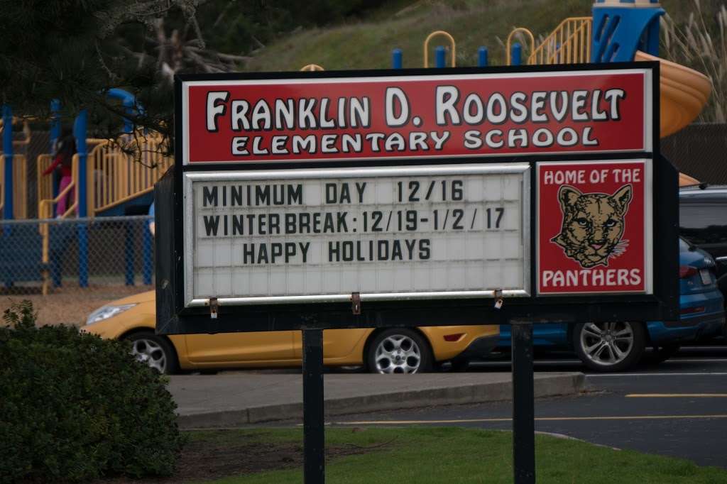 Franklin Delano Roosevelt Elementary School | 1200 Skyline Dr, Daly City, CA 94015 | Phone: (650) 991-1230